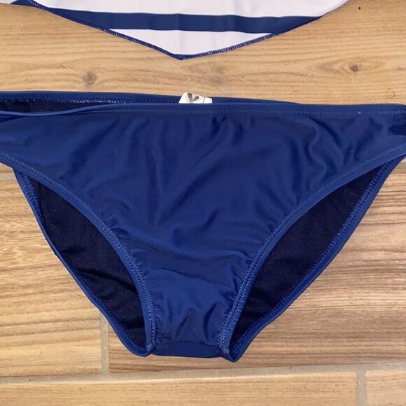 NWT LIMEAPPLE- "SALTY" STRIPE BIKINI SWIMSUIT- Size 16 - Picture 4 of 8